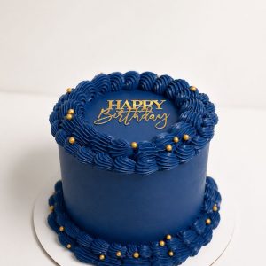 Pastel Elegancia Azul Marino